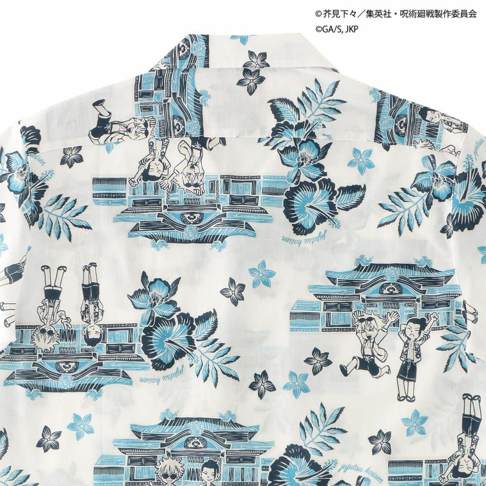 かりゆしウェア　シャツ裏拡大画像