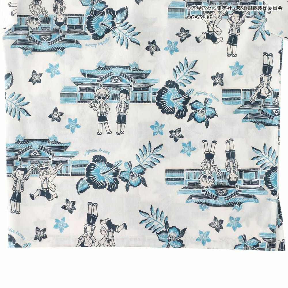 かりゆしウェア　シャツ裏拡大画像