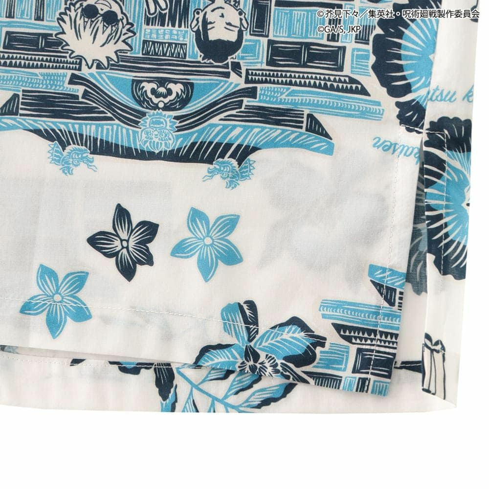 かりゆしウェア　スリット拡大画像