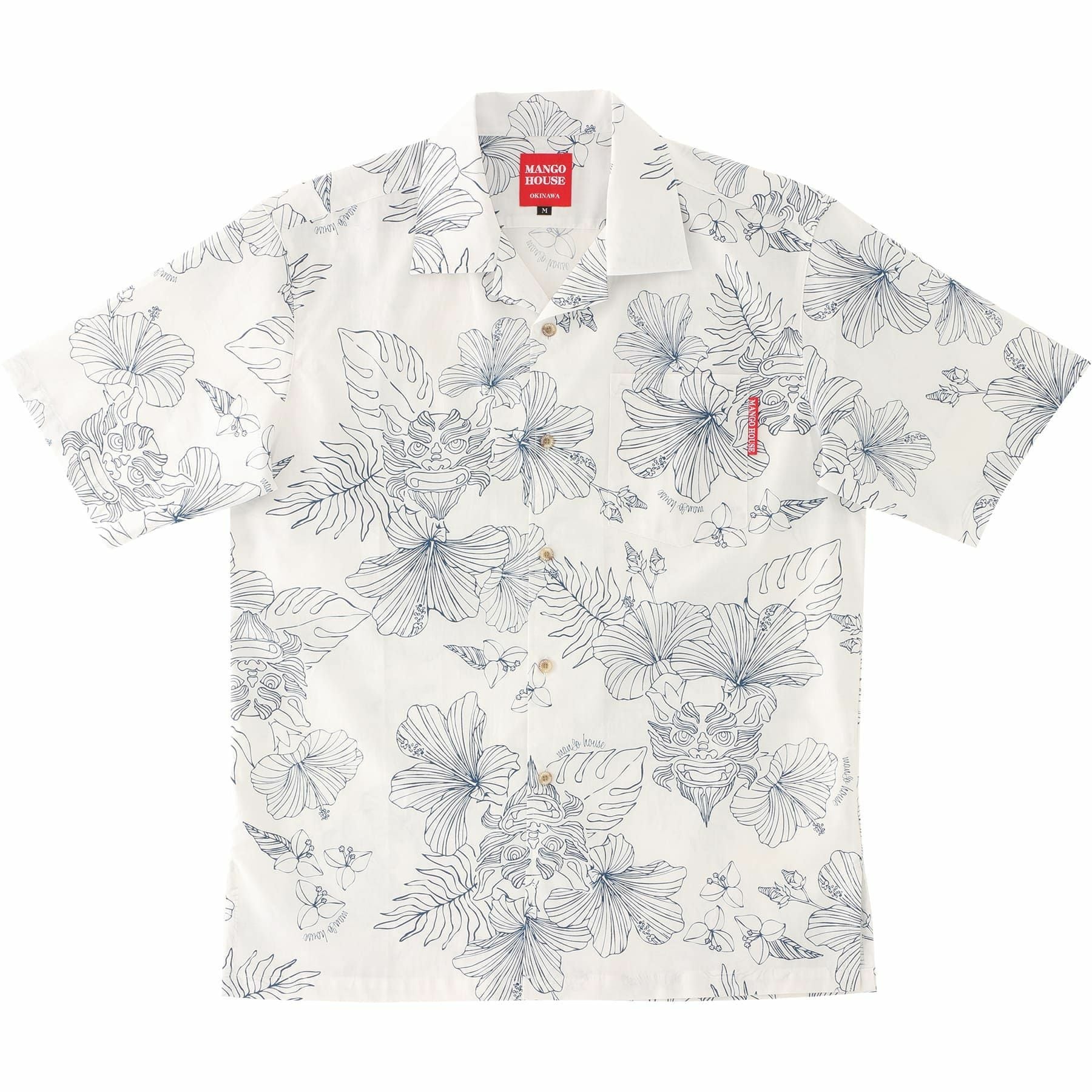 かりゆしウェア　サムネイル画像　アイボリー