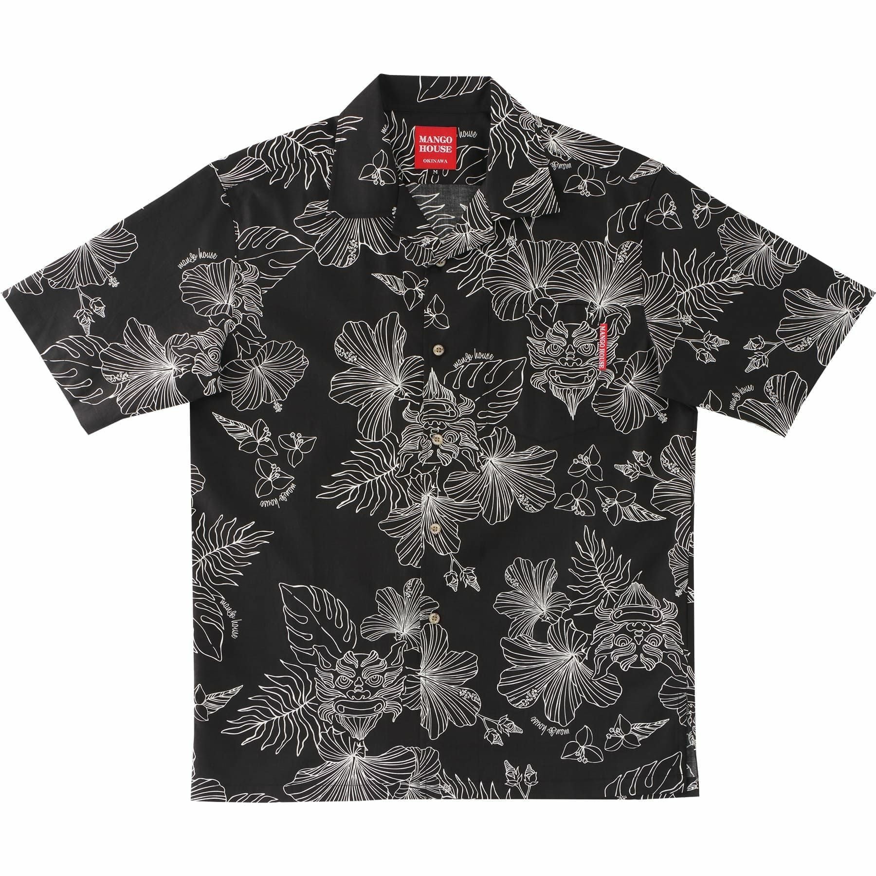 かりゆしウェア　サムネイル画像　ブラック