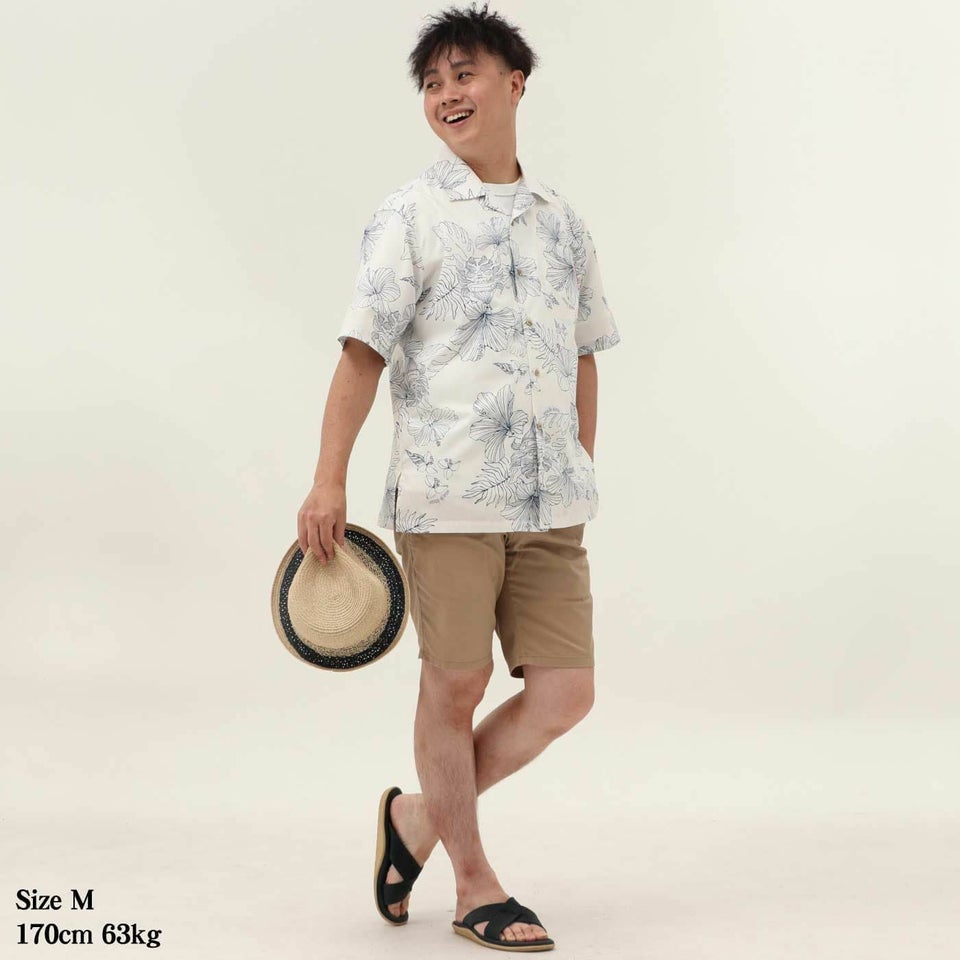 かりゆしウェアモデル着用画像