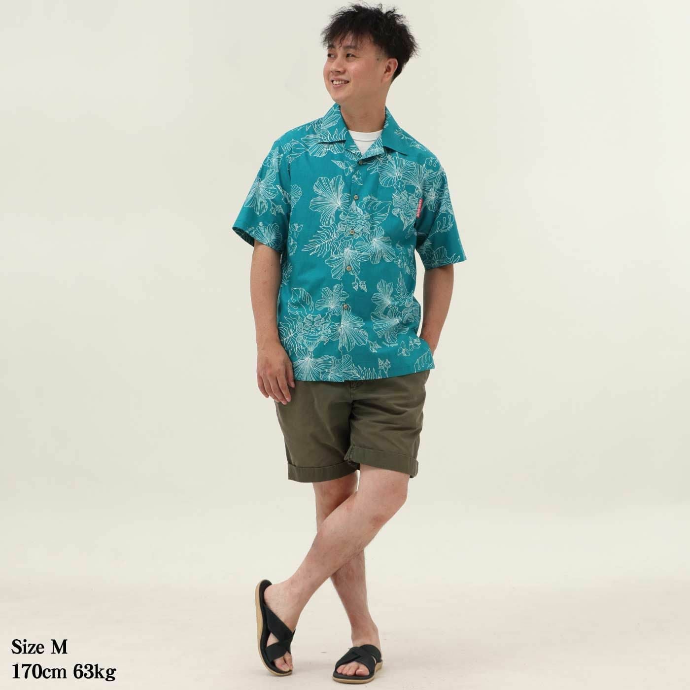 かりゆしウェアモデル着用画像