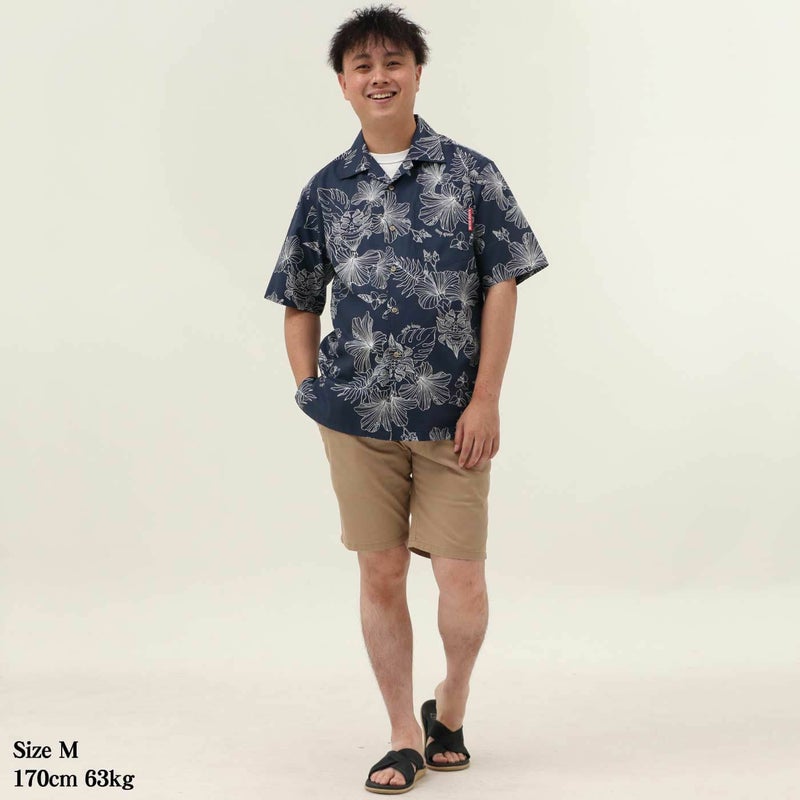 かりゆしウェアモデル着用画像