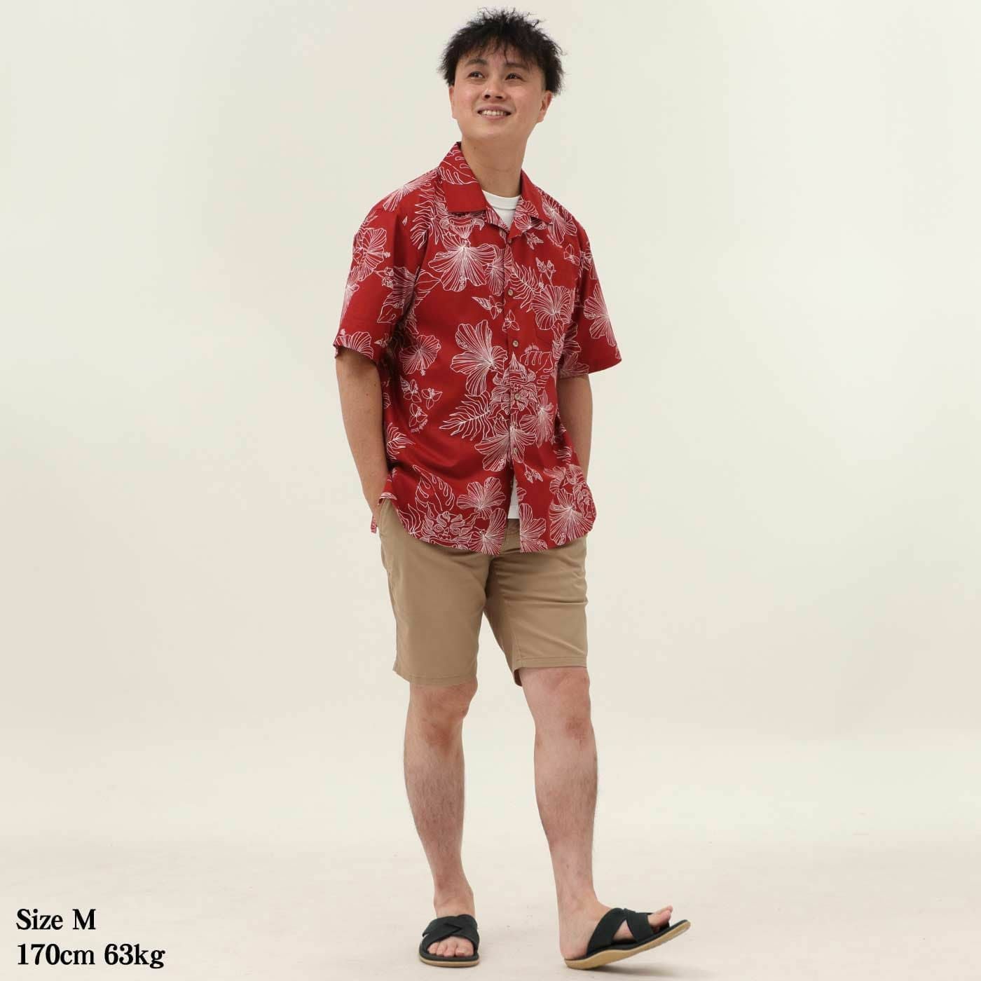 かりゆしウェアモデル着用画像