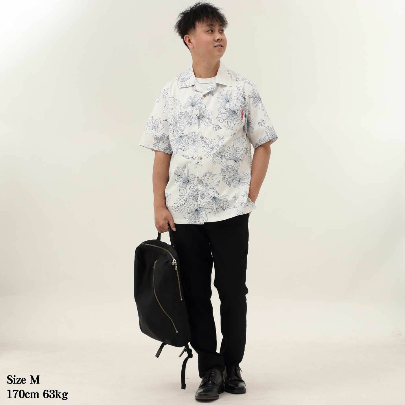 かりゆしウェアモデル着用画像