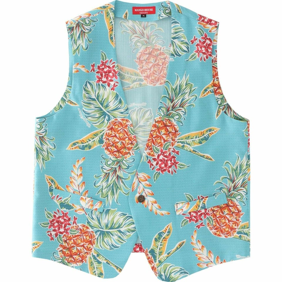 かりゆしウェア　サムネイル画像　ターコイズブルー