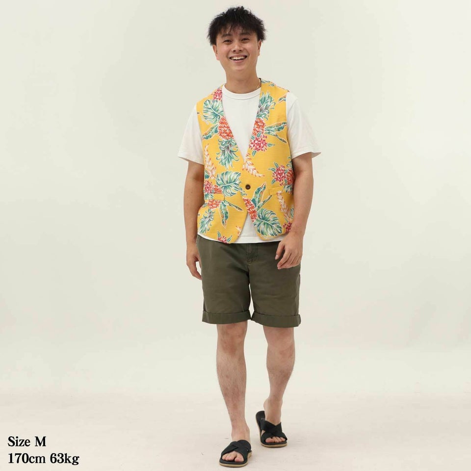 かりゆしウェアモデル着用画像