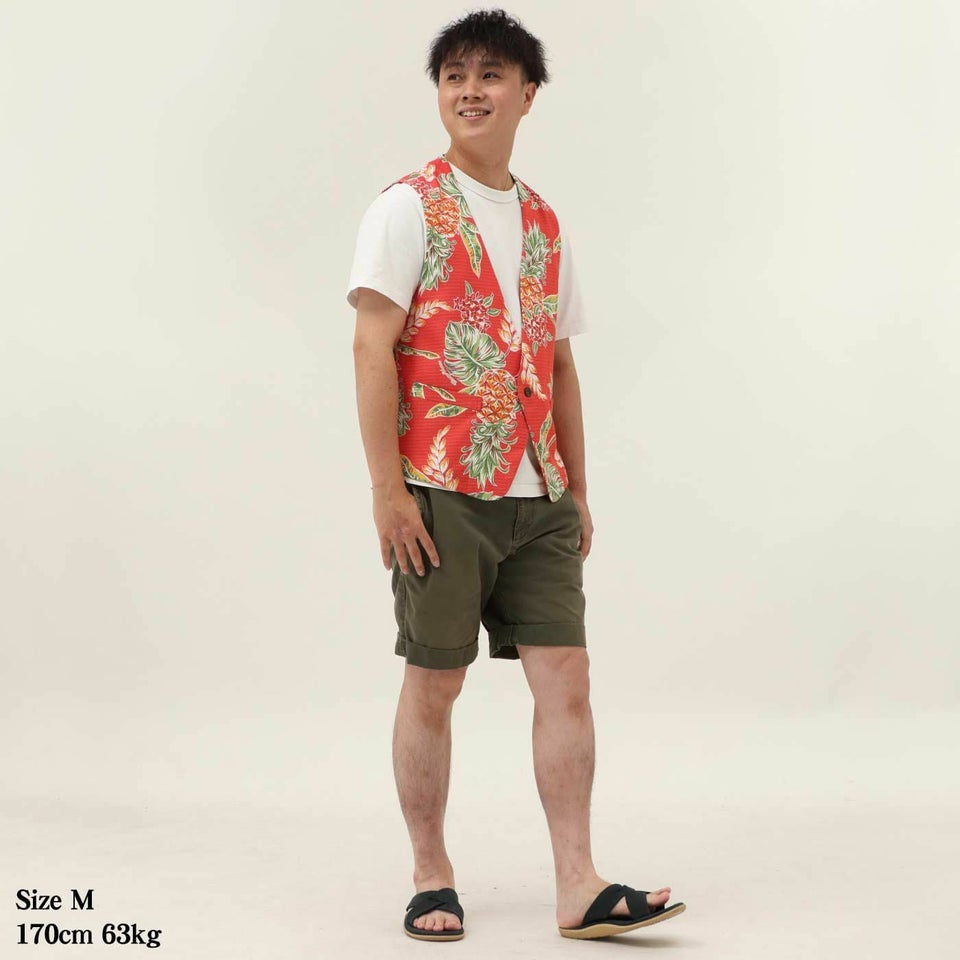 かりゆしウェアモデル着用画像