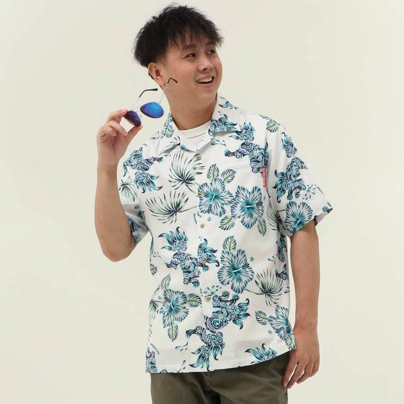 かりゆしウェアモデル着用画像