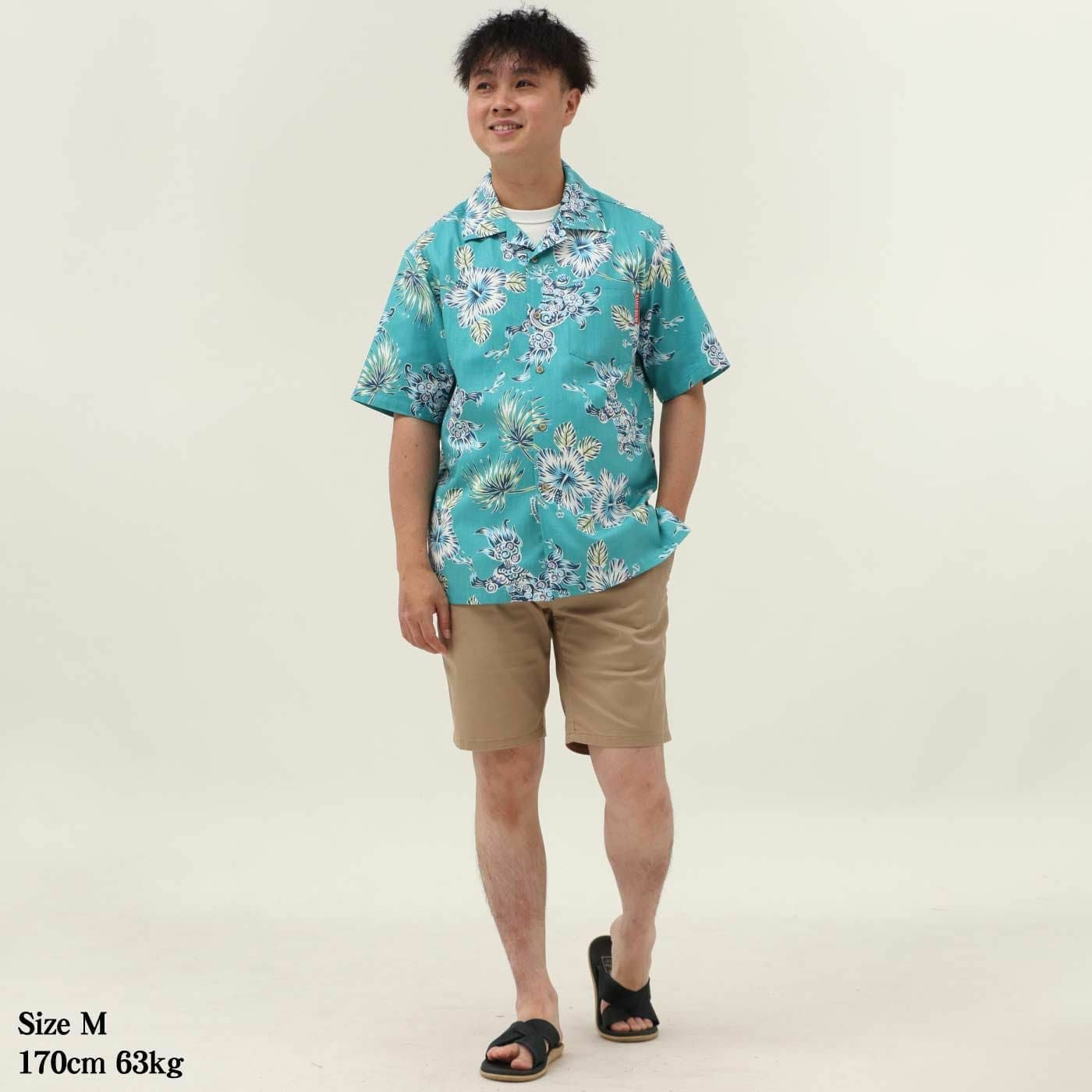 かりゆしウェアモデル着用画像