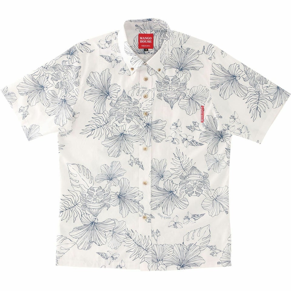 かりゆしウェア　サムネイル画像　アイボリー