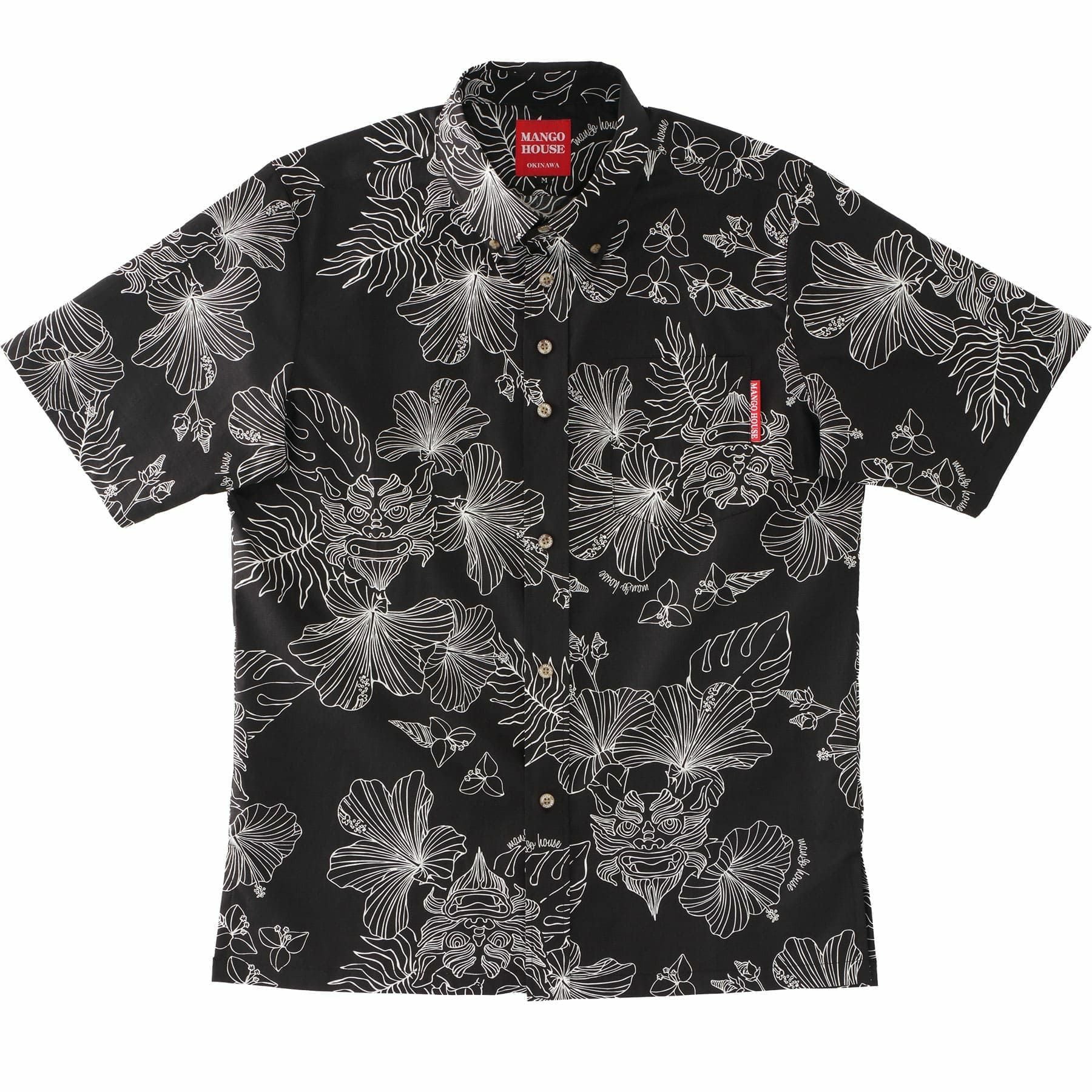 かりゆしウェア　サムネイル画像　ブラック