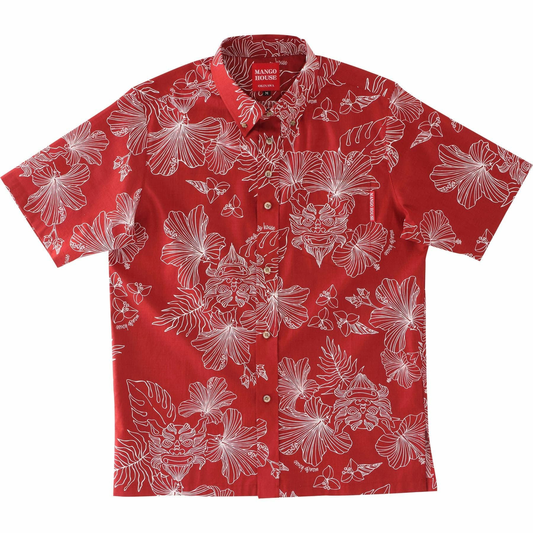 かりゆしウェア　サムネイル画像　レッド