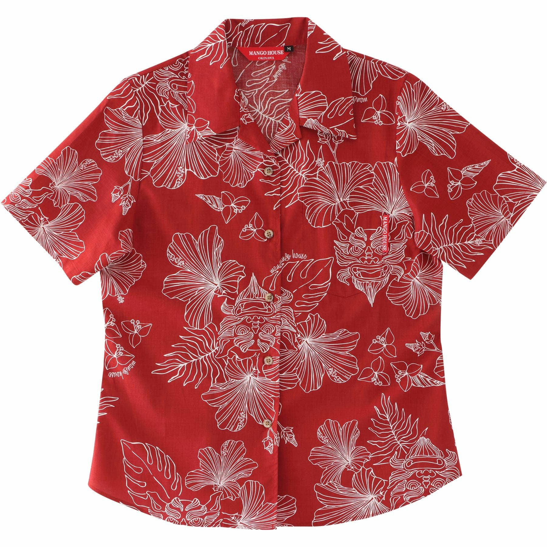 かりゆしウェア　サムネイル画像　レッド