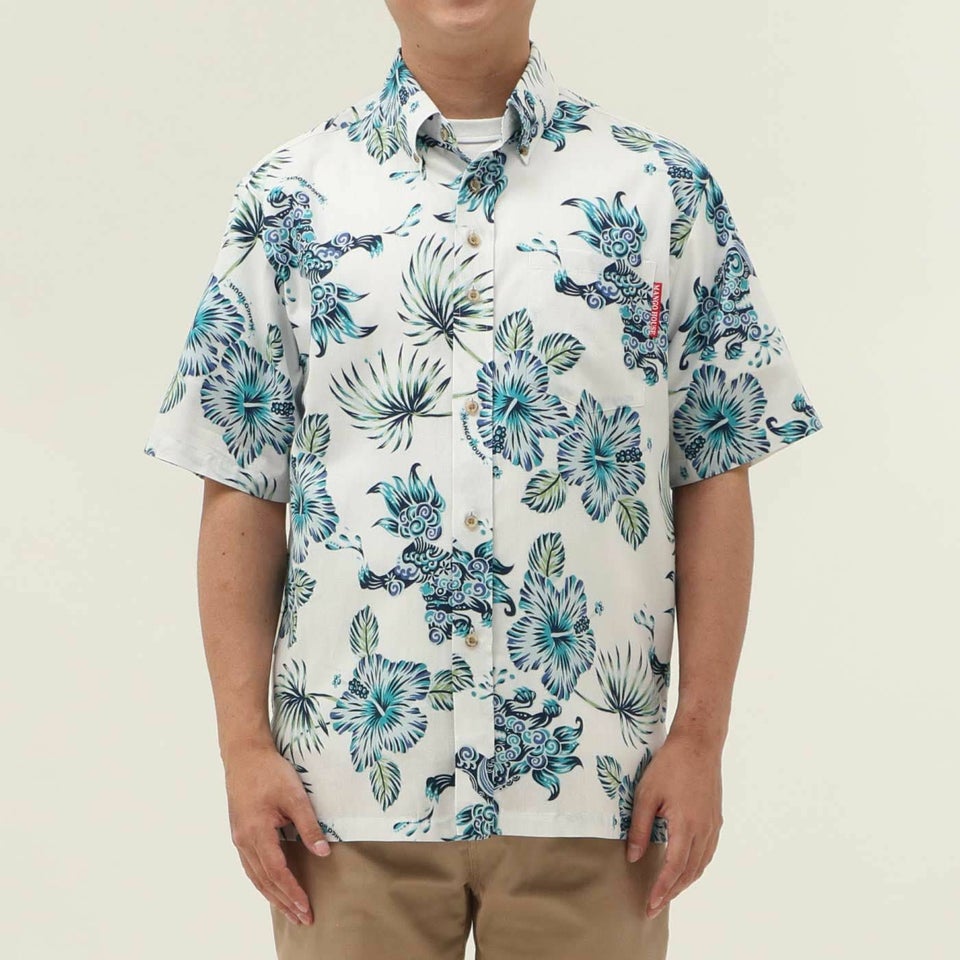 かりゆしウェアモデル着用画像