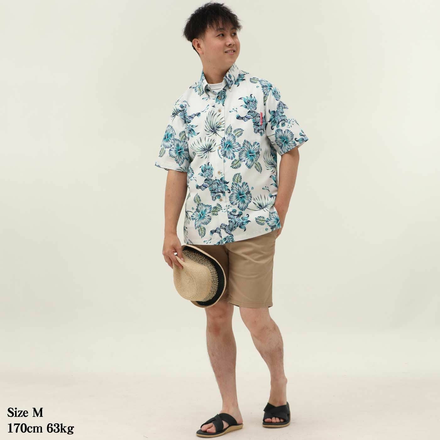 かりゆしウェアモデル着用画像