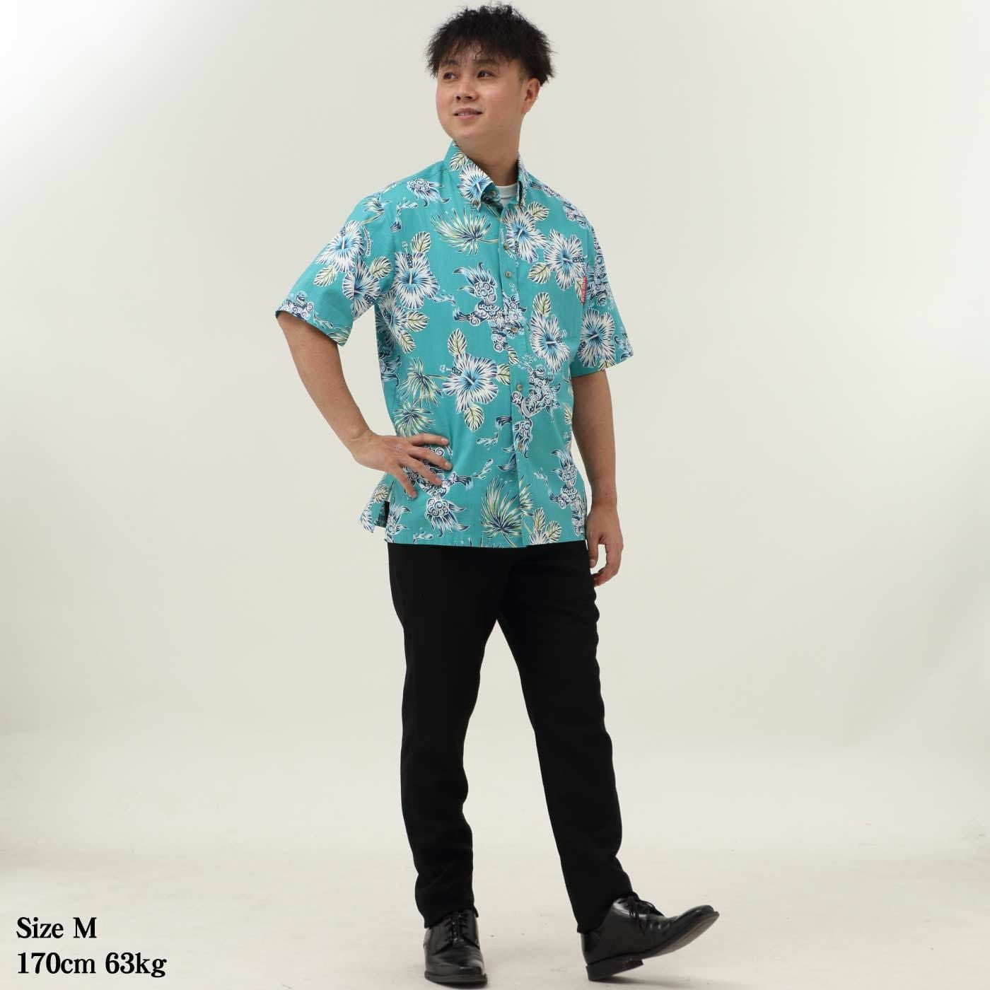 かりゆしウェアモデル着用画像