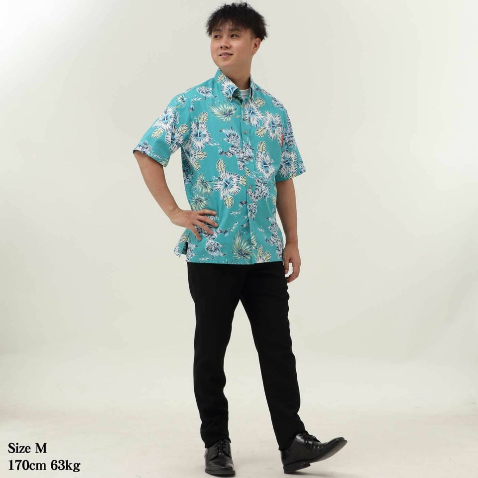 かりゆしウェアモデル着用画像