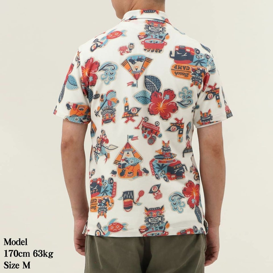 かりゆしウェアモデル着用画像