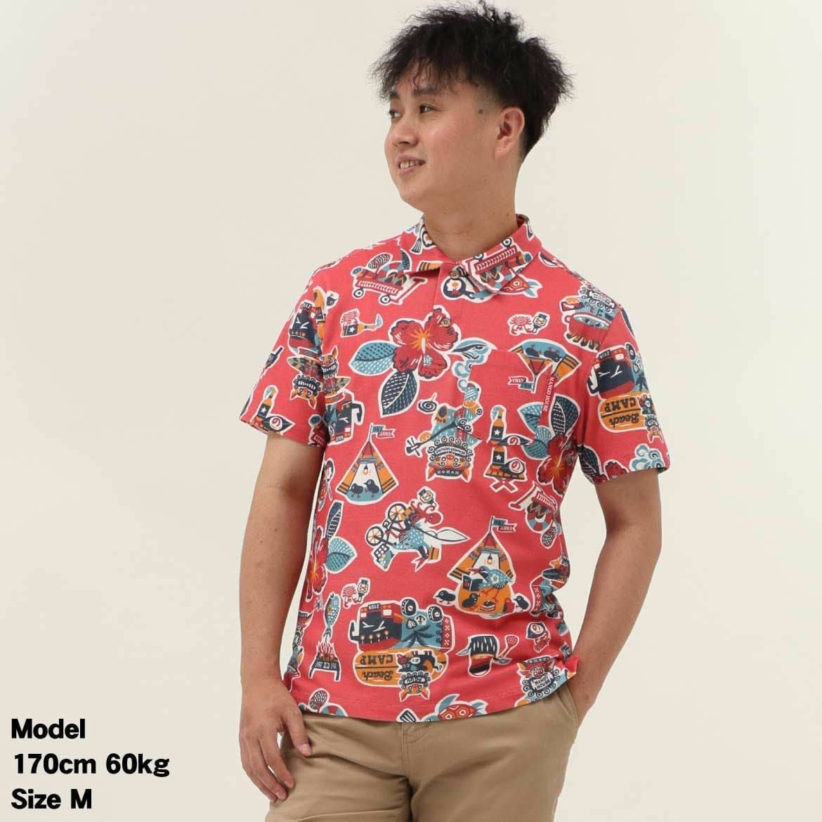 かりゆしウェアモデル着用画像