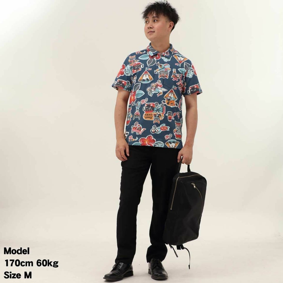 かりゆしウェアモデル着用画像