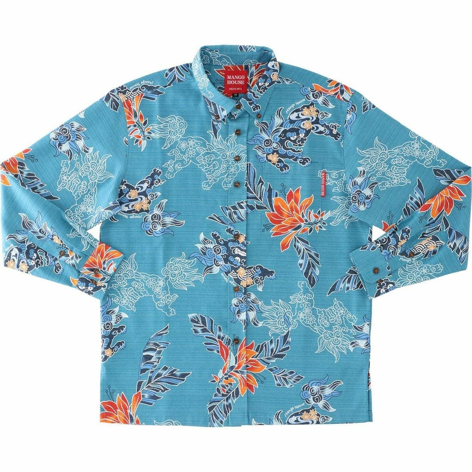 かりゆしウェア　サムネイル画像　ブルー