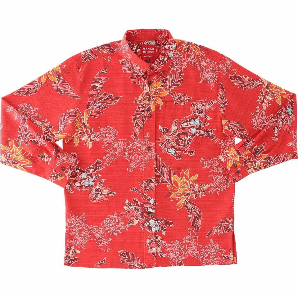 かりゆしウェア　サムネイル画像　レッド