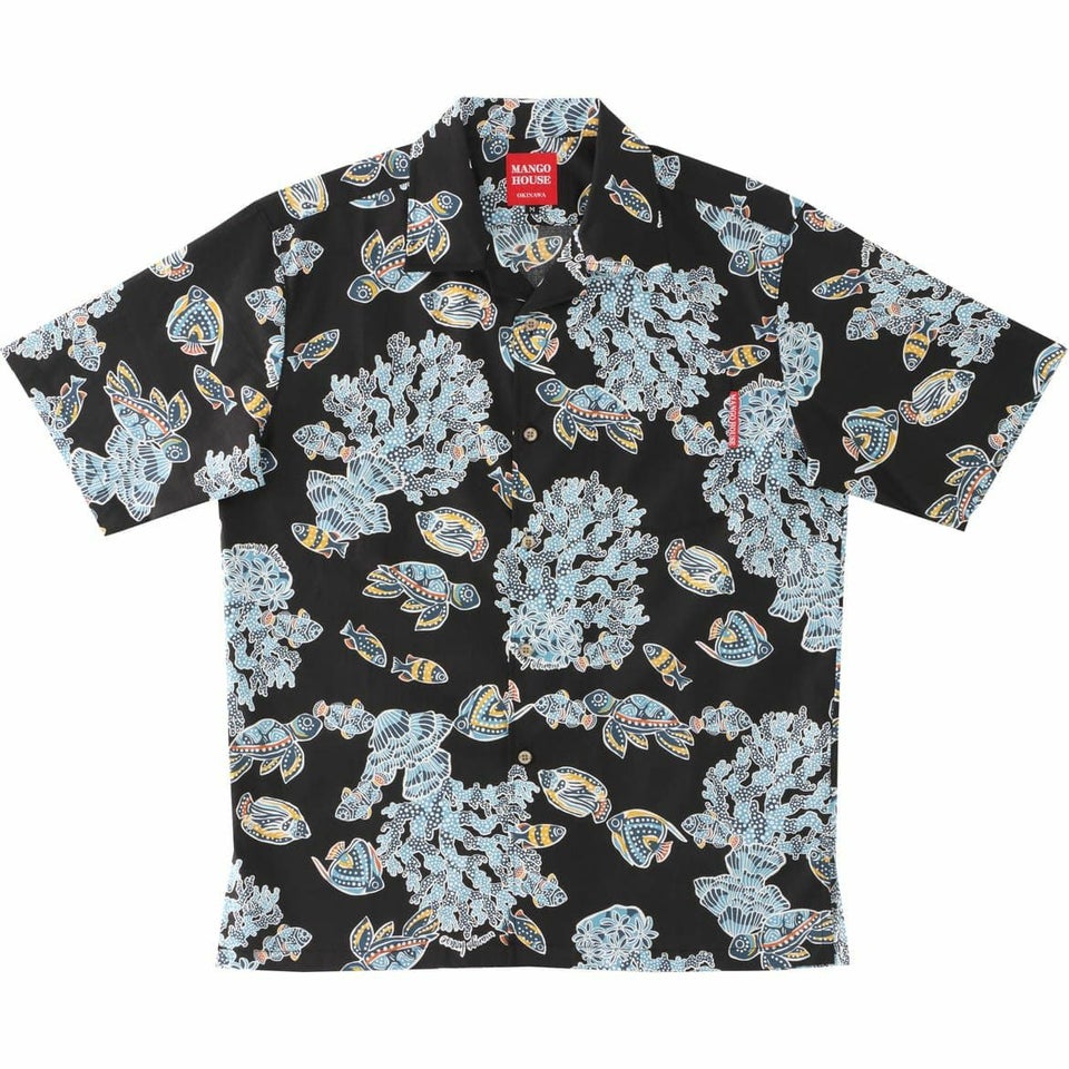 かりゆしウェア　サムネイル画像　ブラック