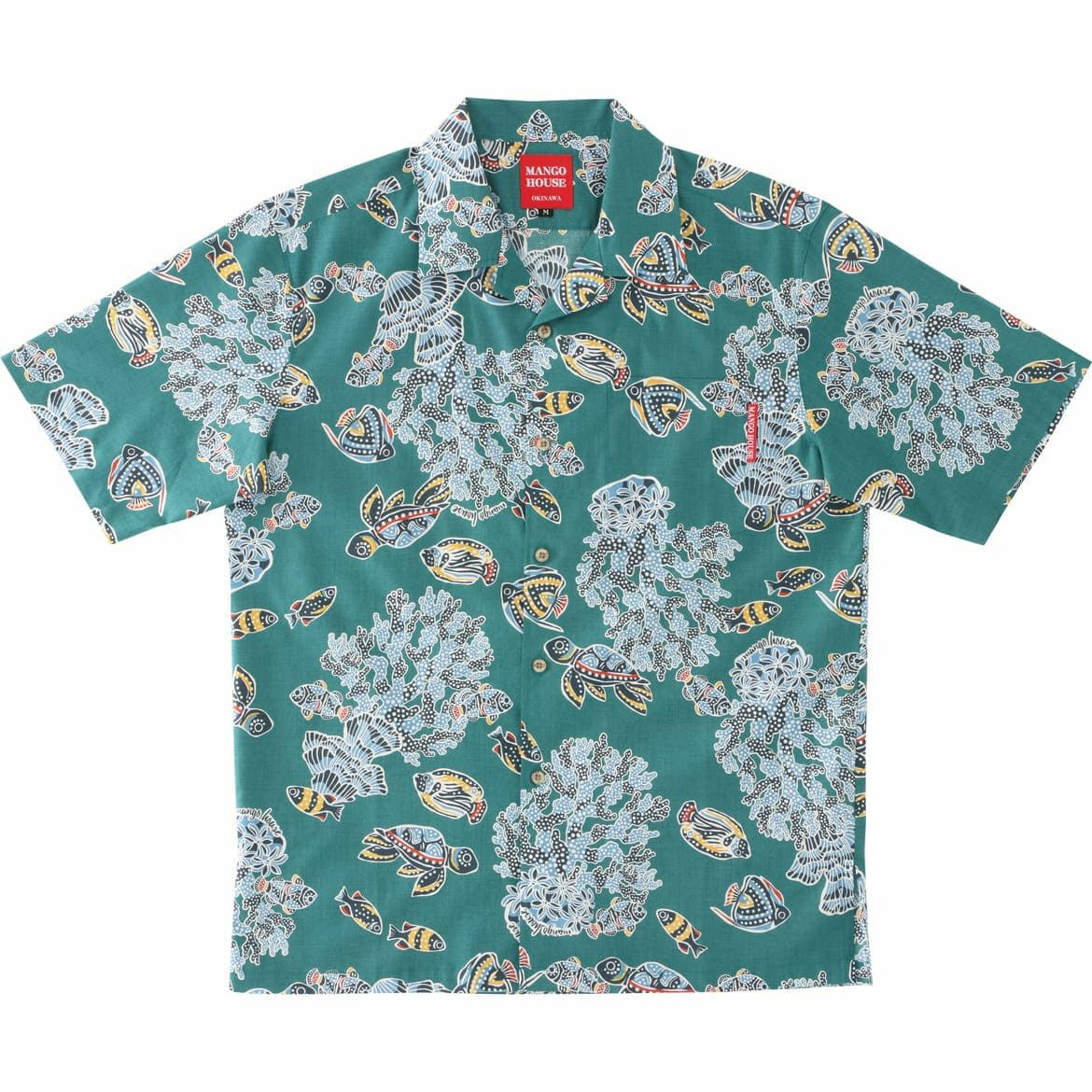 かりゆしウェア　サムネイル画像　グリーン