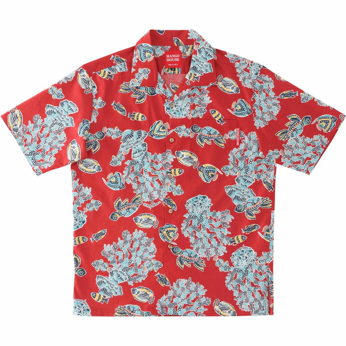 かりゆしウェア　サムネイル画像　レッド