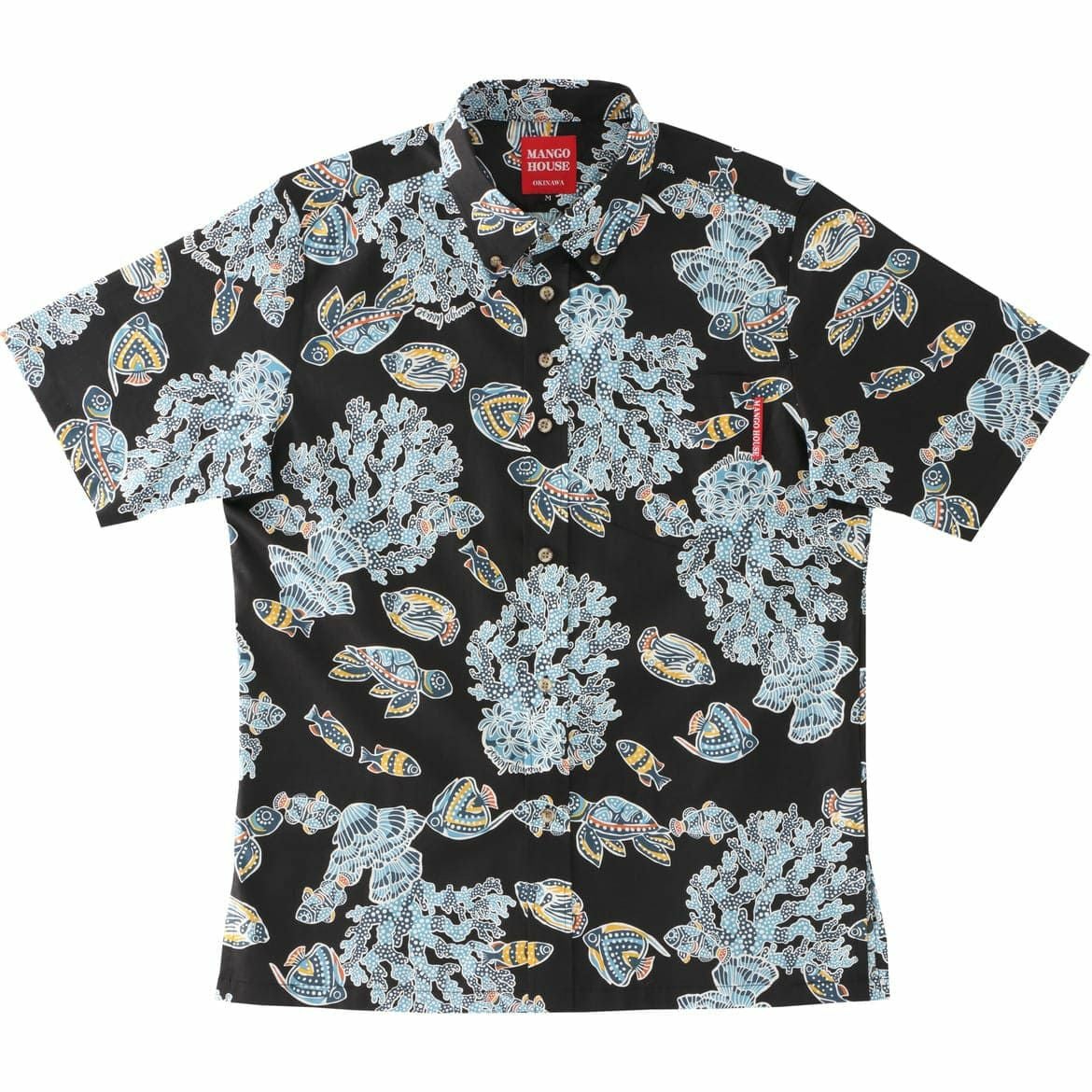 かりゆしウェアサムネイル画像　ブラック