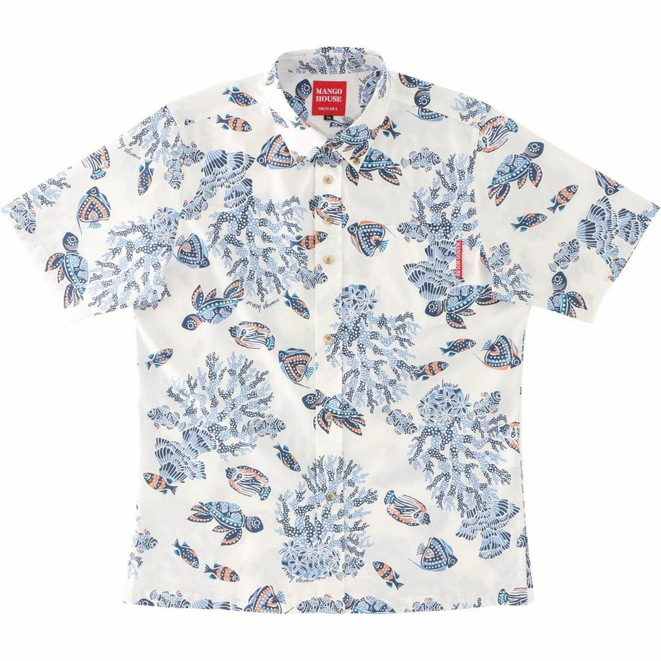 かりゆしウェアサムネイル画像　アイボリー