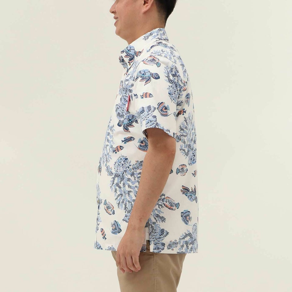 かりゆしウェアモデル着用画像