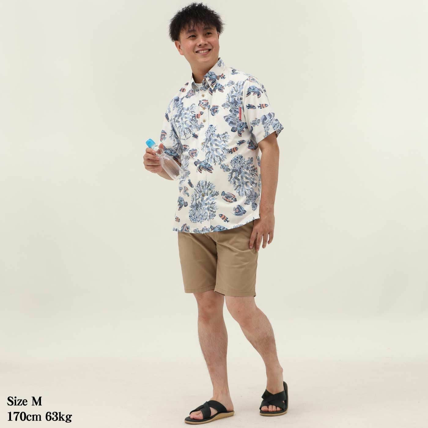 かりゆしウェアモデル着用画像