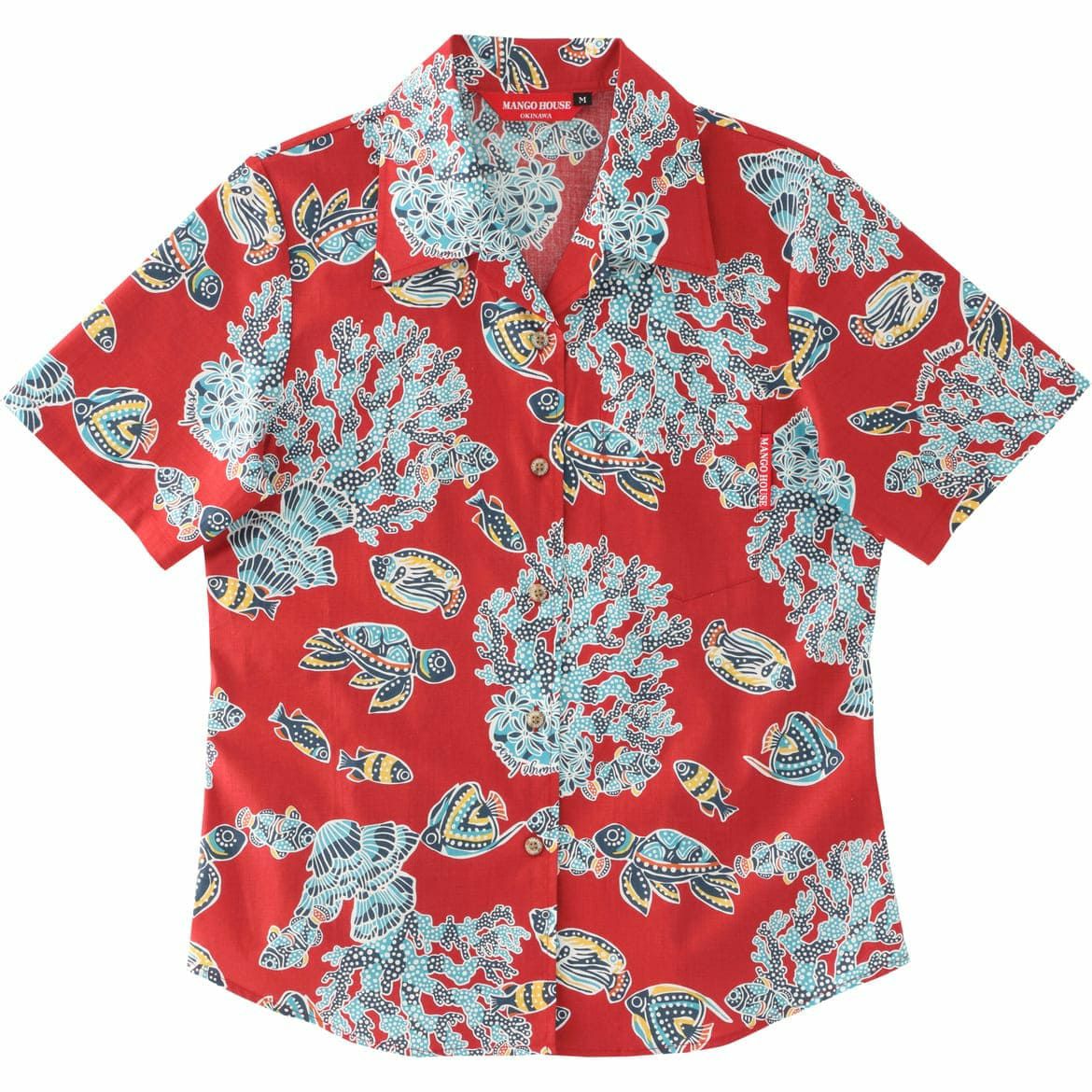 かりゆしウェア　サムネイル画像　レッド