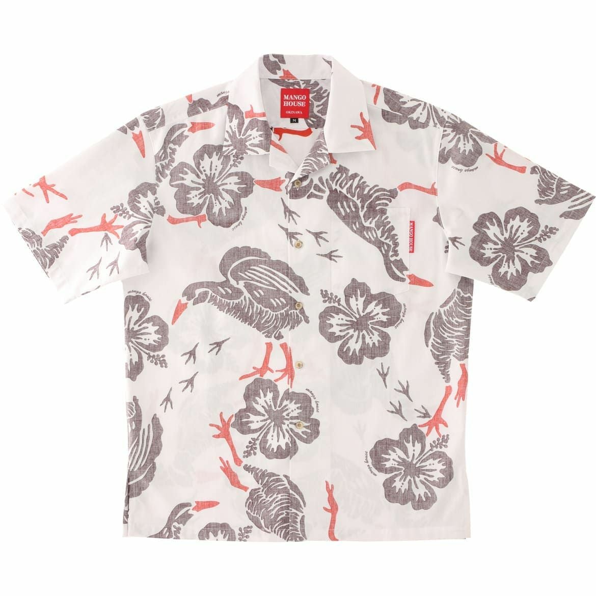 かりゆしウェアサムネイル画像　オフブラウン