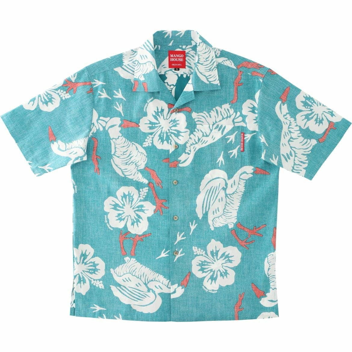 かりゆしウェアサムネイル画像　ターコイズブルー