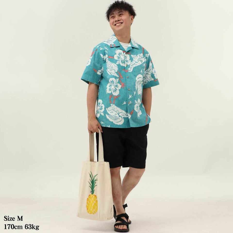 かりゆしウェアモデル着用画像