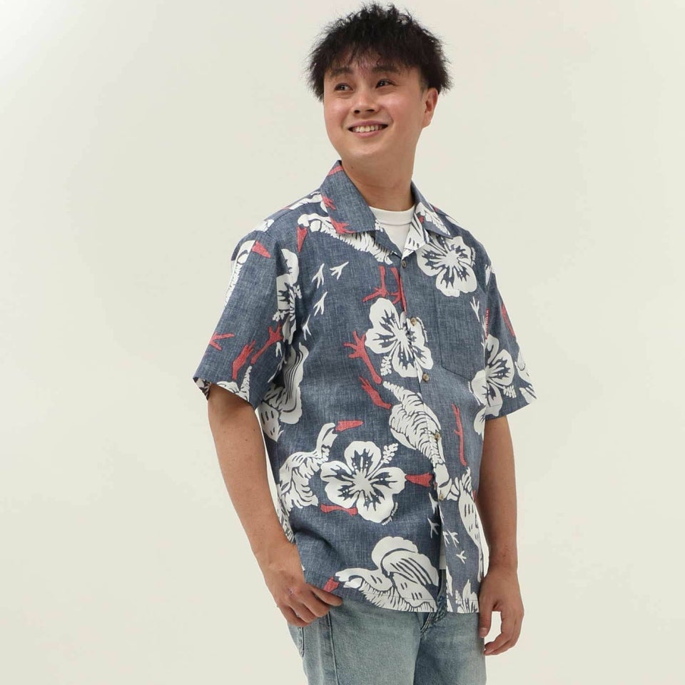 かりゆしウェアモデル着用画像