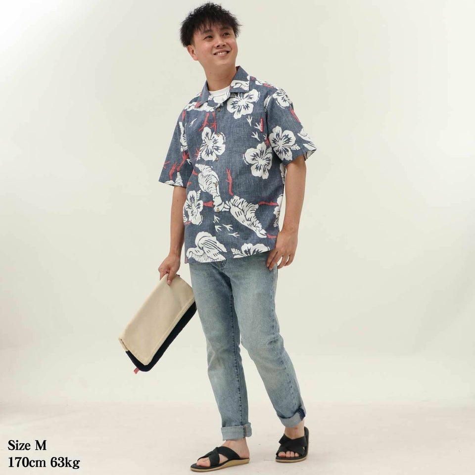 かりゆしウェアモデル着用画像