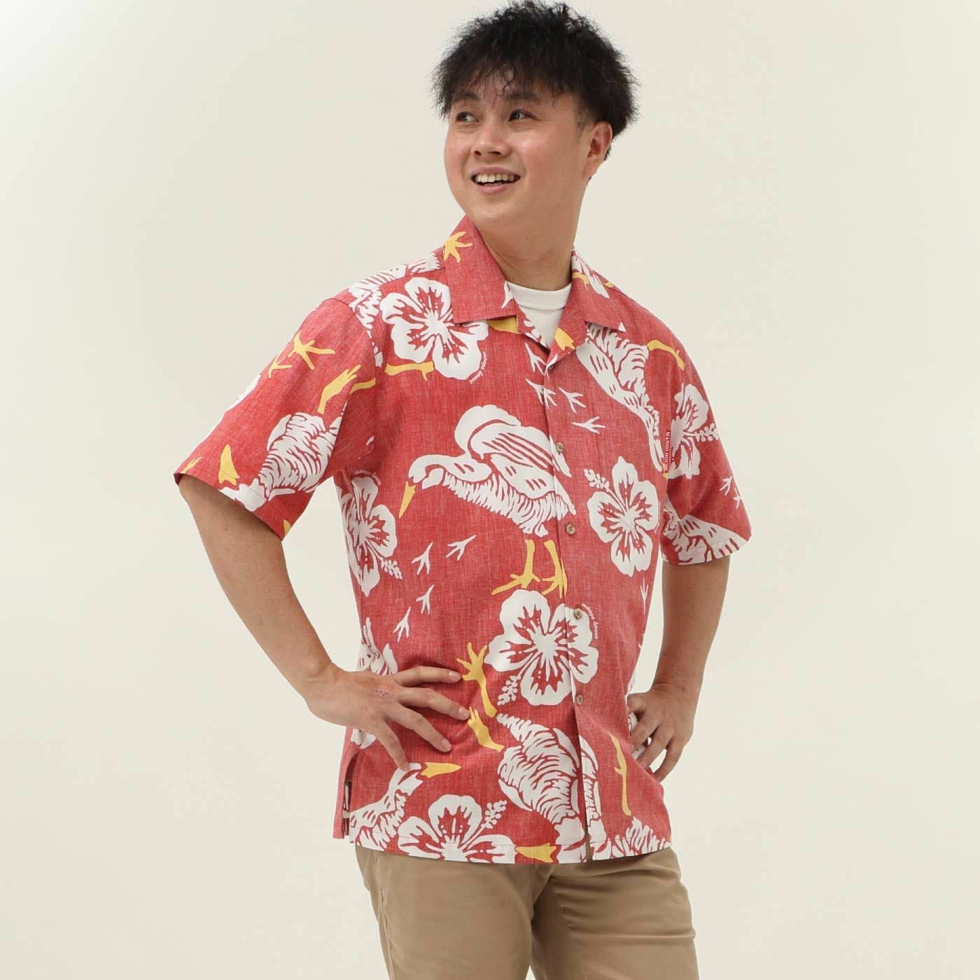 かりゆしウェアモデル着用画像