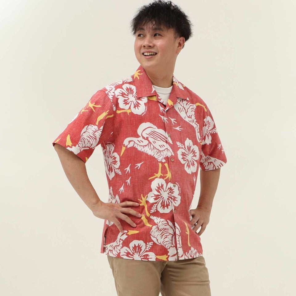 かりゆしウェアモデル着用画像