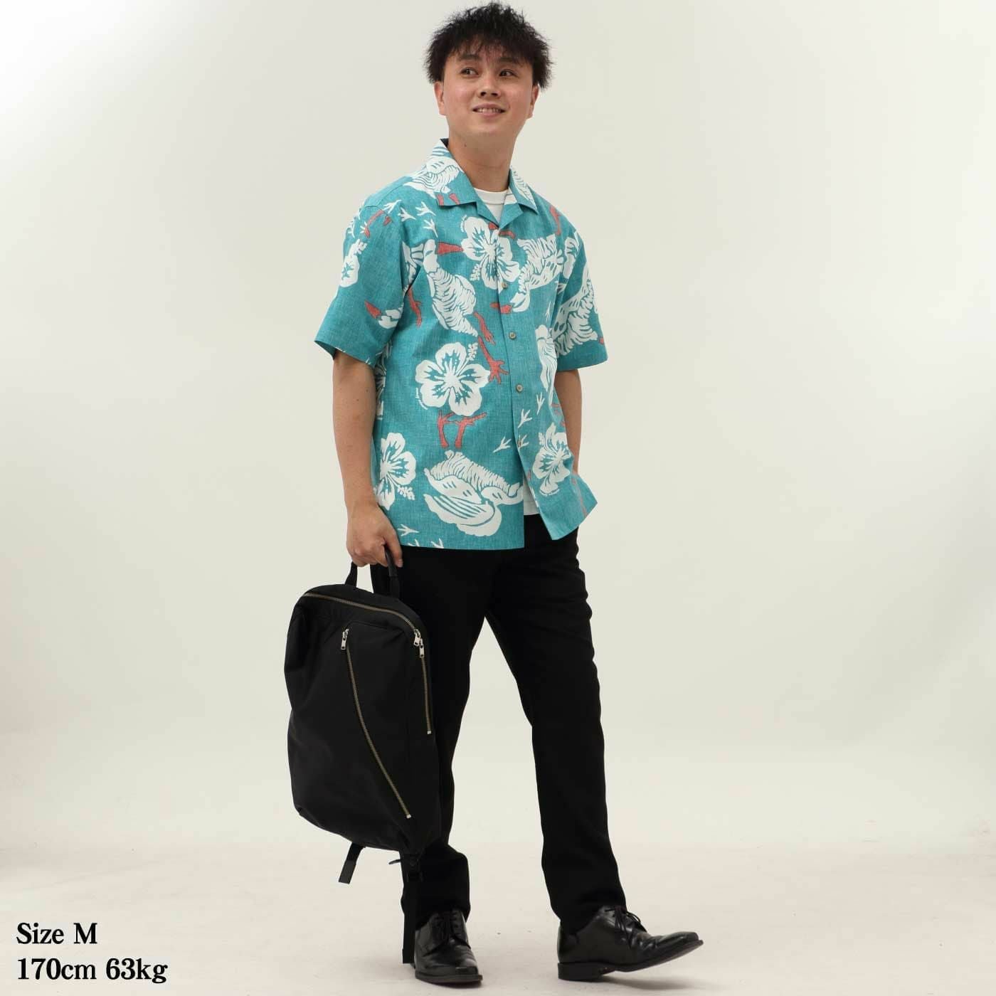 かりゆしウェアモデル着用画像