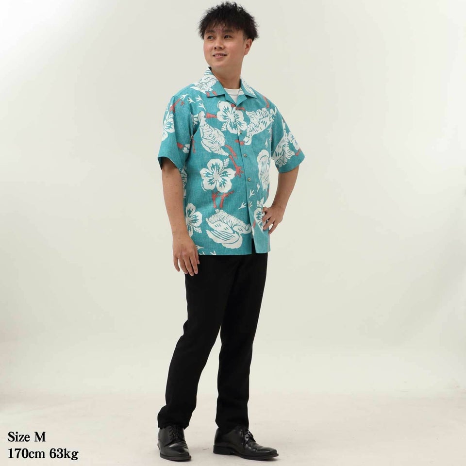 かりゆしウェアモデル着用画像