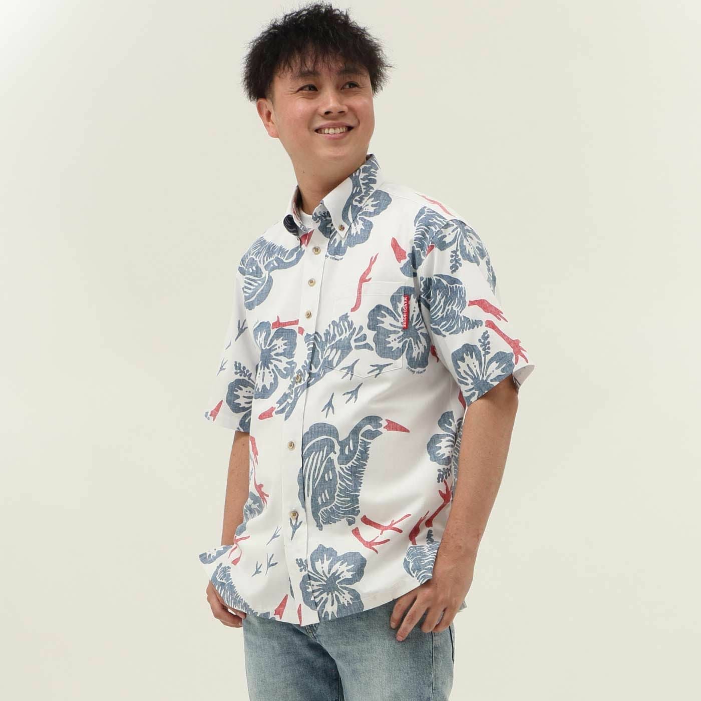 かりゆしウェアモデル着用画像