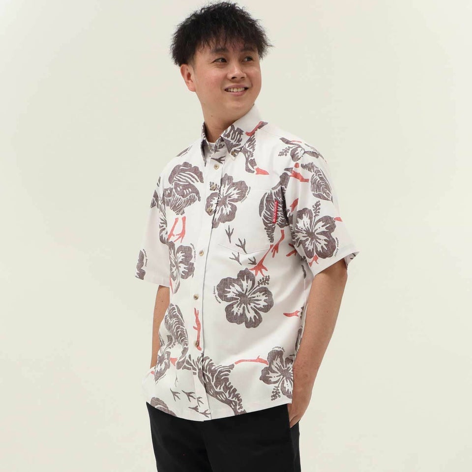 かりゆしウェアモデル着用画像