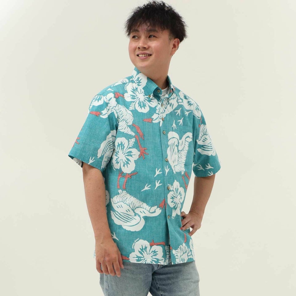 かりゆしウェアモデル着用画像