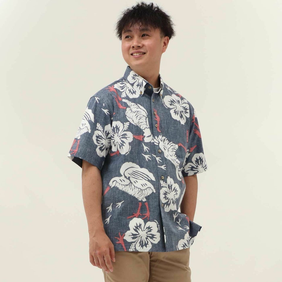 かりゆしウェアモデル着用画像