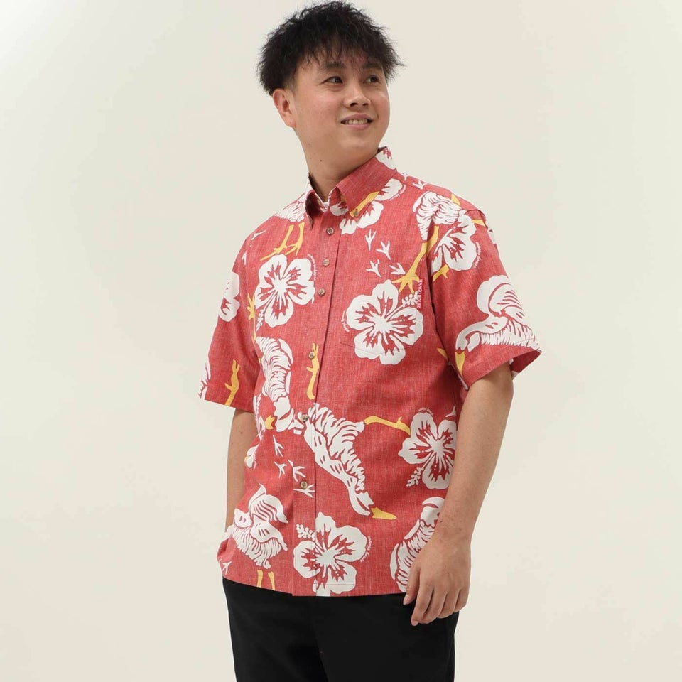 かりゆしウェアモデル着用画像